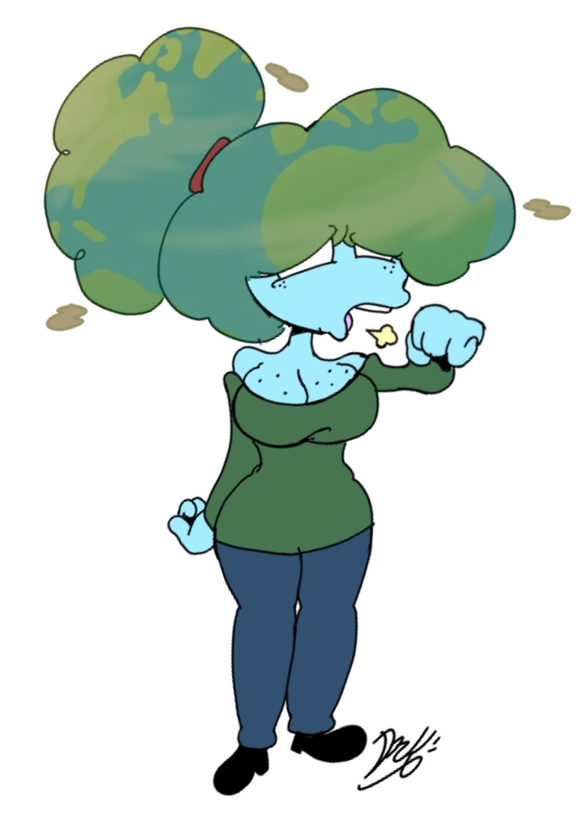 DorkishDraws's tweet photo. Polluted Earthette https://t.co/0aZWm72r6L