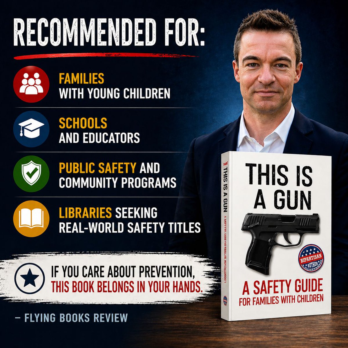 eBookConnection's tweet image. Every parent owes their child this conversation, whether or not they own a gun. David Yamane, Professor of Sociology, Wake Forest University, author of Gun Curious thisisagun.org #Parents #GunSafetyMonth @MSNBC #IARTG #IAN1 @abookpublicist #ThisIsAGun @CNN