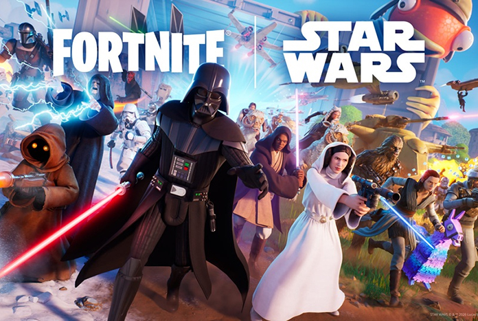 JediNewsNetwork's tweet image. A Galaxy of New Star Wars Games are Heading to Fortnite - jedine.ws/pfs0 #StarWars @Fortnite #BattleRoyale #FortniteGame #Fortnite #StarWarsDay