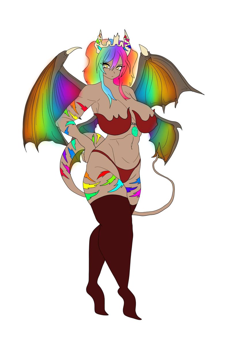 dragongirlden's tweet photo. Bahumuat sighs 
"I don't know why I'm even trying this... No one is going to be attracted to someone that is thousands of years old, is 10 ft tall, and can barely get pregnant anymore."
She then hears a right rumble.
"Odd, what do I see rising over the hills??" https://t.co/01nf1RsBN5