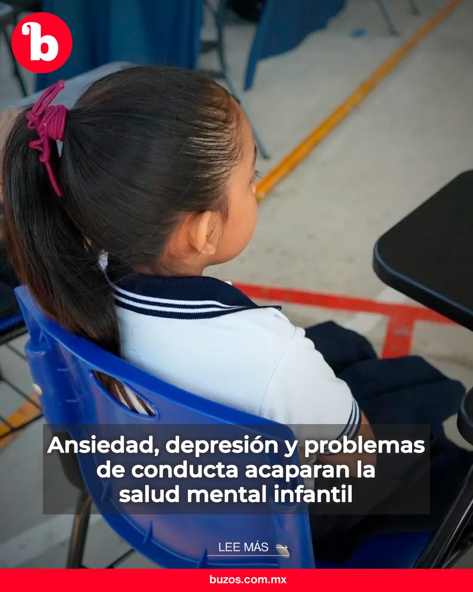 Ansiedad, depresión y problemas de conducta acaparan la salud mental infantil🧒🏻🧠

Save the Children: Entornos violentos, desde el hogar hasta el contexto social y nacional, contribuyen de manera significativa al desarrollo de estos trastornos.

Lee más: buzos.com.mx/noticia/ansied…