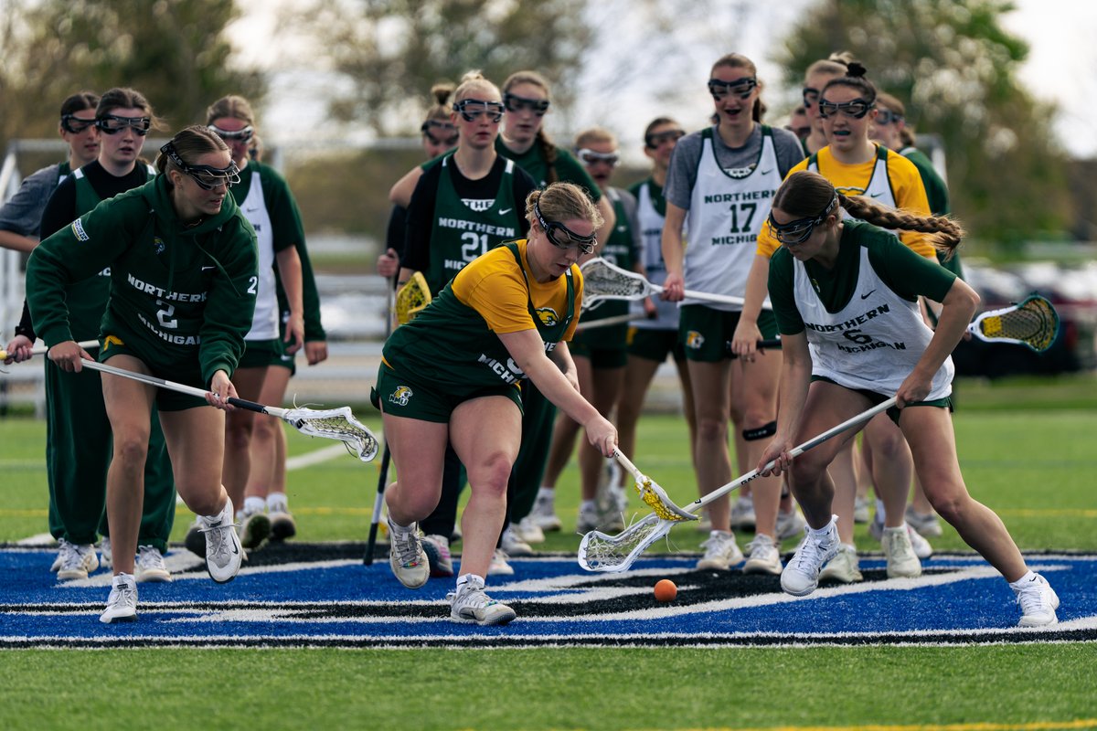 nmuwlax's tweet photo. Practice day in Allendale before the GLIAC Tournament begins tomorrow 😼

#NMUwildcats https://t.co/Vum3cIij0U