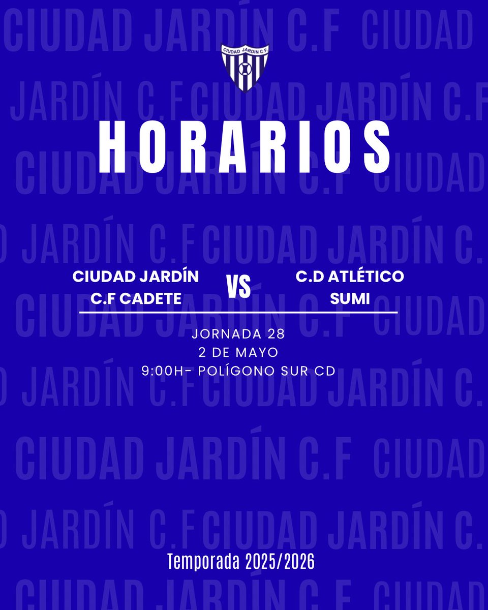 CIUDAD JARDÍN C.F. tweet media
