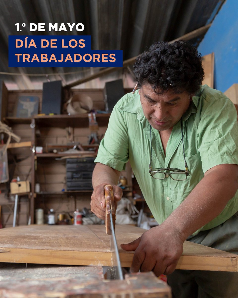 BPSuy_'s tweet photo. En este 1.° de Mayo saludamos a todas y todos los trabajadores, renovando nuestro compromiso con el valor del trabajo como herramienta de dignidad, justicia y transformación social.

Sigamos construyendo un país donde cada esfuerzo sume más oportunidades para todas las personas. https://t.co/dXyBFxKiXc
