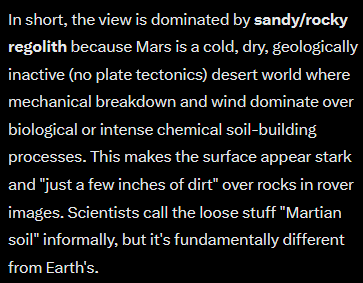 OuiThink's tweet photo. @NASA Have you ever noticed how there is nothing on Mars that you need humans to accomplish except show off their egos? https://t.co/0PVyLsGK1J