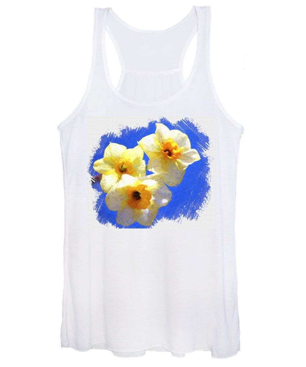 JudyVincent74's tweet image. Painted Daffodils Women's #TankTop Available in many different colors, styles, and sizes as well as #tshirts for adults and children #clothing #apparel #summer #giftideas #BuyIntoArt #JudyVincentPhotography 
Available here ---&amp;gt; buff.ly/g9Qtqjw