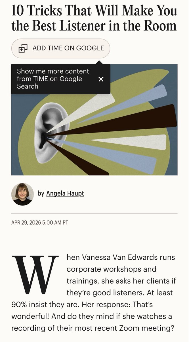Vanessa Van Edwards tweet media