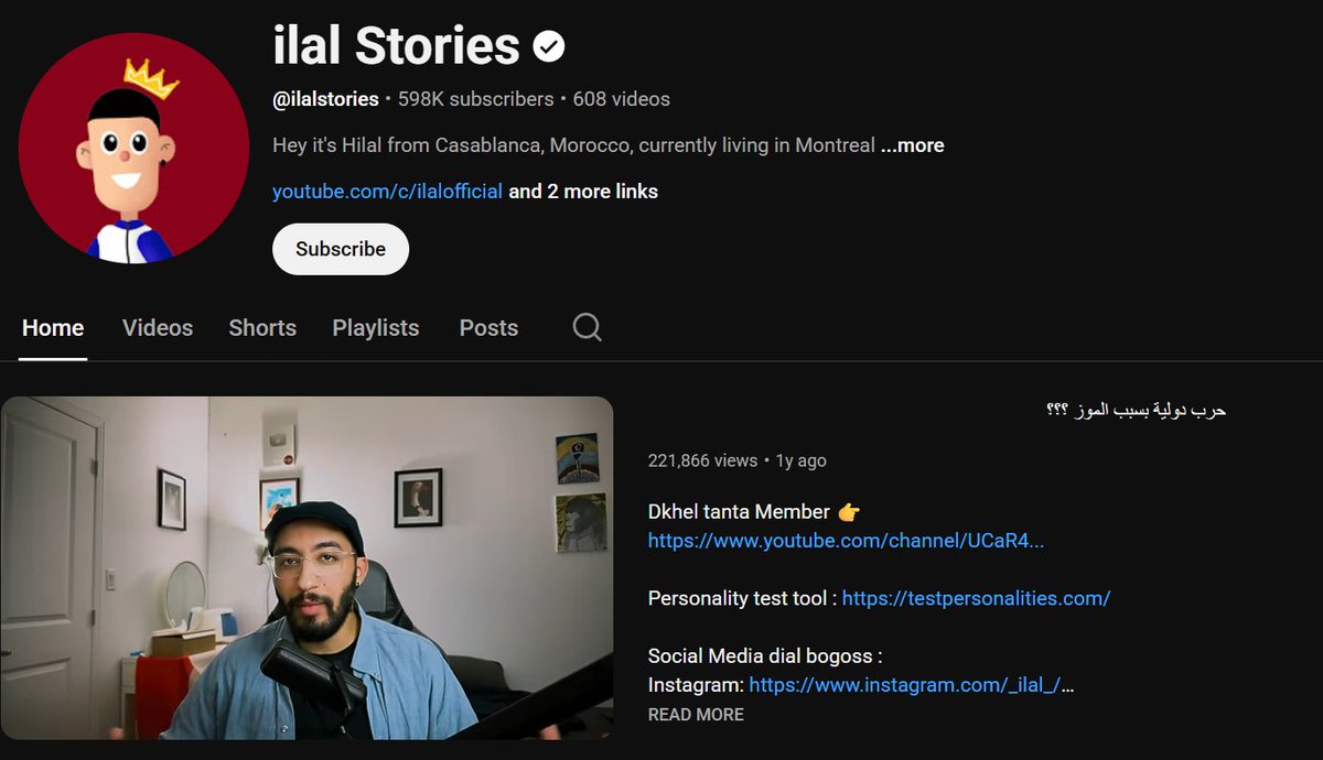 ilalstories_'s tweet photo. @TeamYouTube  @YouTubeCreators  Last week, YouTube demonetized my channel of almost 600k subscribers (and paid members) that i was building and active on since april 2020 (608 videos) under the "inauthentic content" policy.
The denial cites "mass-produced templates" "minimal variation"....
None of these accurately describe the channel.
I appealed. The appeal came back denied ,also the appeal button in my YouTube Studio still leads nowhere when I click it. I only appealed through a support agent chat. 
This thread documents who I am, how the channel/content is made, and why this enforcement is wrong.
channel : https://t.co/zeby018JTZ