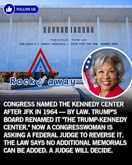 Rep. Joyce Beatty's lawsuit calls for the removal of Trump's name from the Kennedy Center, an action she argues runs afoul of an amendment to its founding statute which states, "after December 2, 1983, no additional memorials or plaques in the nature of memorials shall be