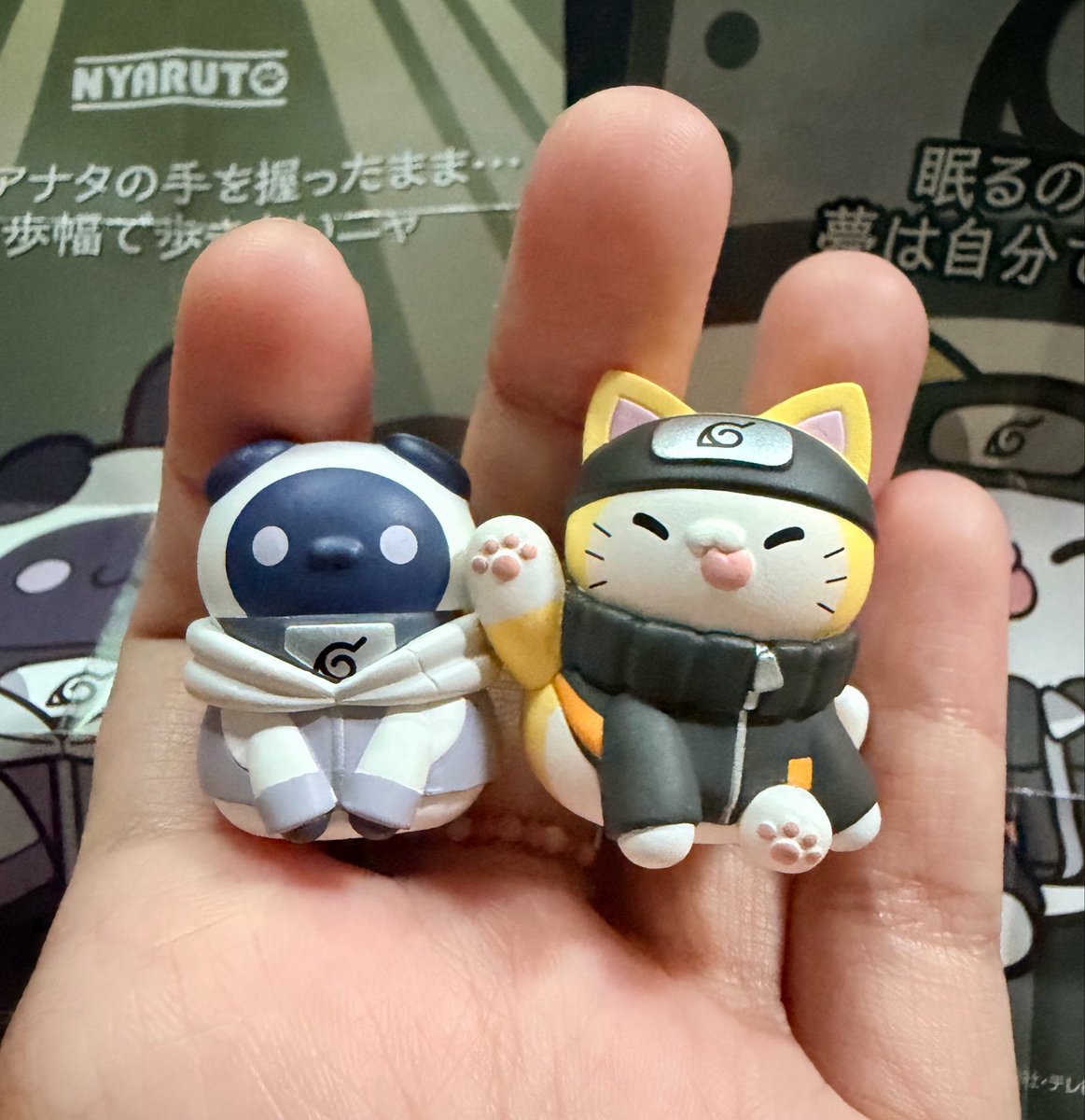 K_bearshop's tweet photo. Mega cat nyan project เหมียวนำโชค lucky cat แมว
⭕ เหมียว naruto นารูโตะ + ฮินาตะ
🌈 คู่ละ 650 รวมส่งค้าบ
🎀 เหมา 2 คู่ 1250 ส่งฟรีคับ
❇️ มีกล่องครบทุกตัว
-> ว่างคู่ตัวเล็ก คู่นำโชค
#ตลาดนัดนารูโตะ #ตลาดนัดนารุโตะ #ตลาดนัดnaruto https://t.co/tqii80RPTF