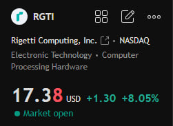 alimohamme6's tweet image. $RGTI  up 8.05%.

Members of our group have already established positions at the right price.

Missed out? Don’t worry.

Add me on WhatsApp via my profile and send “1”.

I share curated trading ideas there every day.

#stocks #trading #AI  #USStocks