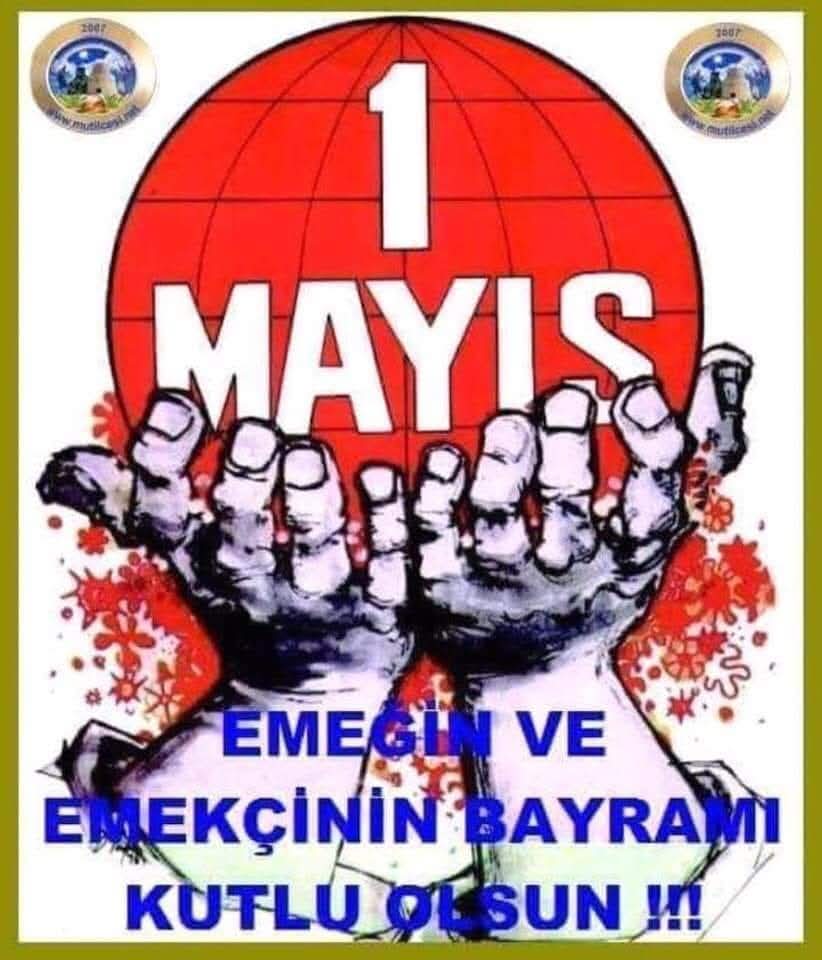 atalay6775's tweet photo. 1 Mayıs Emek ve Dayanışma Bayramımız kutlu olsun #HerYerdeBirlikteyiz #Hepimizbiriz
#1Mayıs #Yaşasın1Mayıs https://t.co/g36drgt74X