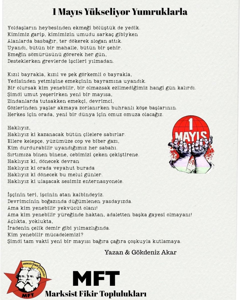 DEÜ Marksist Fikir tweet media