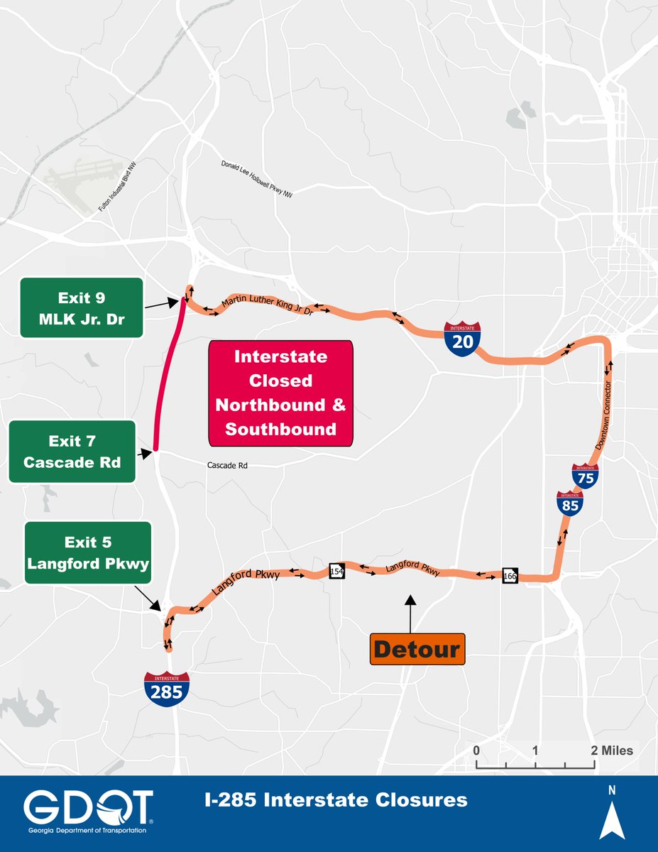 Georgia DOT ATL tweet media