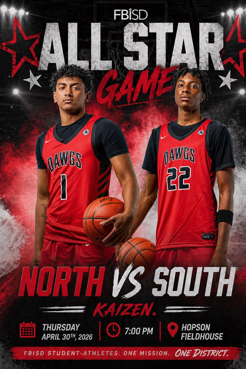 AHSdawg_hoops's tweet photo. Come out tonight and show your support for @G26Sachin &amp; @ayodeji_chineme as they represent the Dawgs in the FBISD All-Star Game!!!

🎟️: https://t.co/kx83blH0mU https://t.co/jtgDoQiFD6
