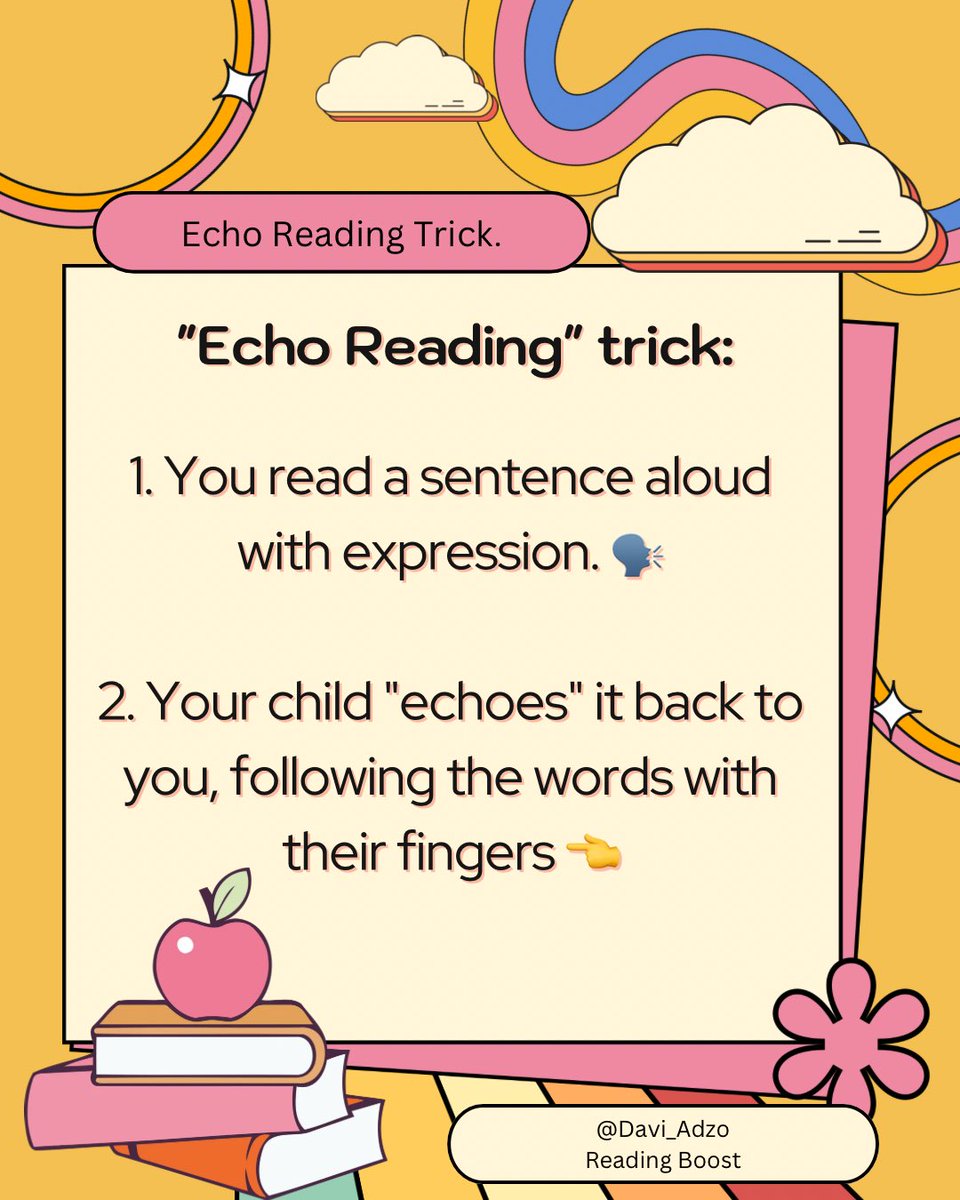 Davi_Adzo's tweet image. Bedtime Stories: 
Reading is a team sport! 🌙.

Try this tonight :

#Education #teacherlife #parenting #growth #children