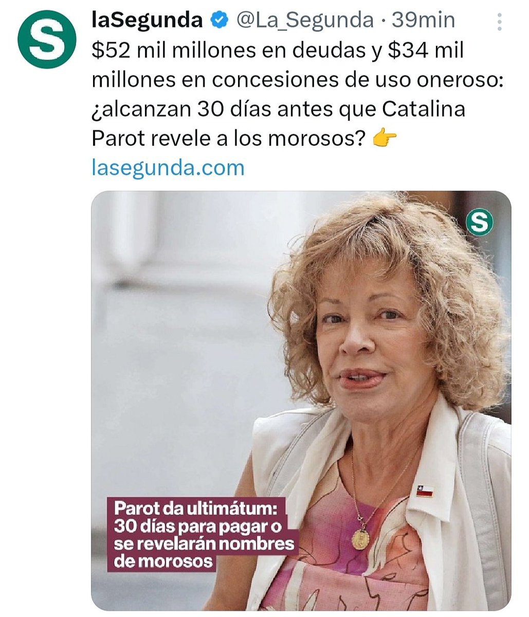 Chileno tweet media