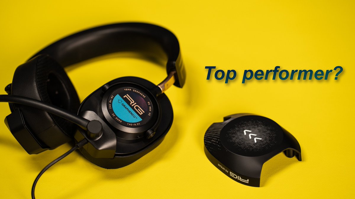 GadgetryTechJoe's tweet photo. My RIG R5 MAX HD headset review is up!!  Graphene drivers and a few mod options included in the box!  Check it out - https://t.co/umda6yyfI6 https://t.co/GBnHHenZJx