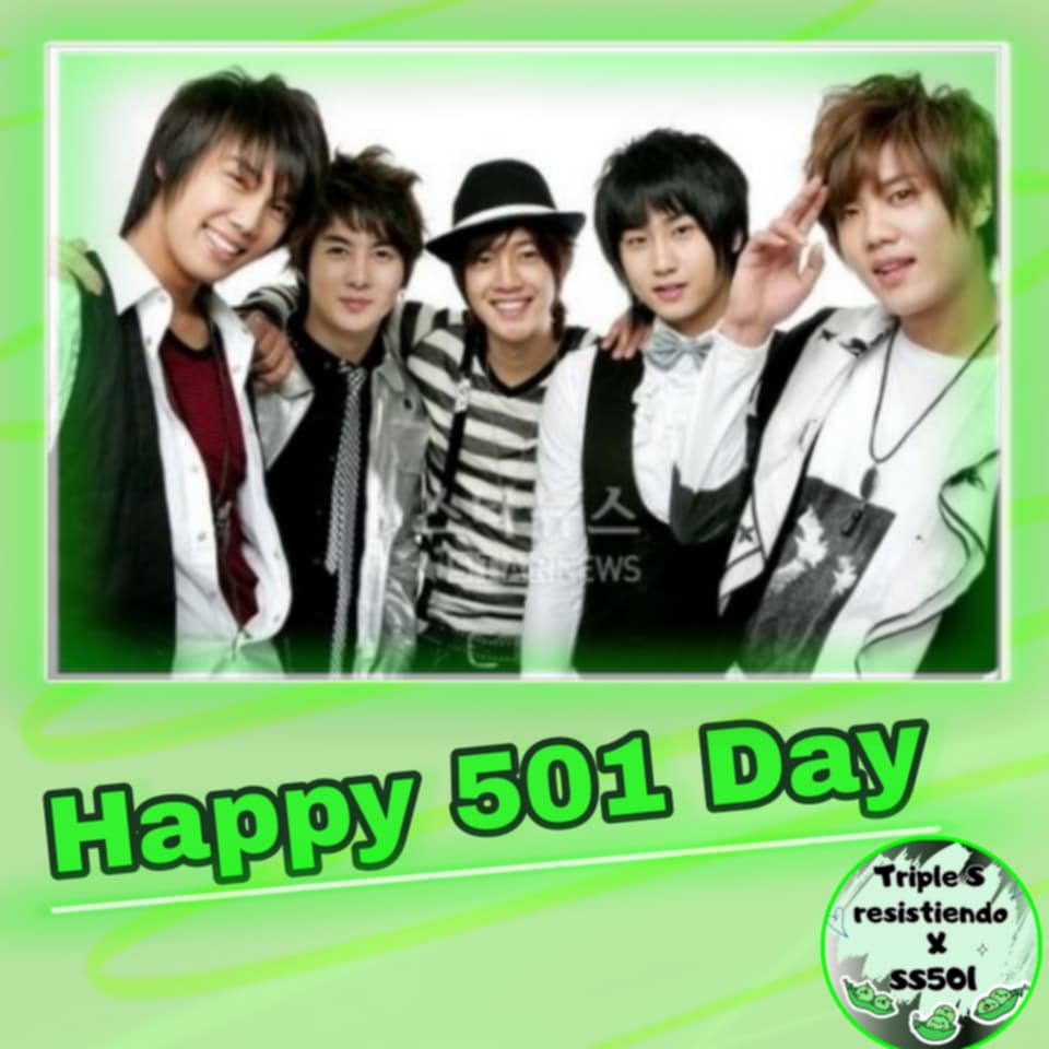 Dix052's tweet photo. ¡¡Happy 501 Day!! 💚🥰😍 Ediciones para su consumo
👇
#SS501
#Happy501Day
#SS501_KpopLegends
#SS501_Princes_of_the_Kpop
#TripleS_resistiendoXSS501 https://t.co/Je8CsUhfZd