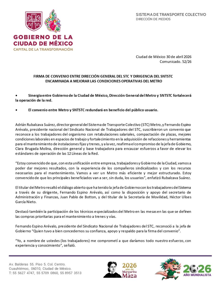 MetroCDMX tweet media