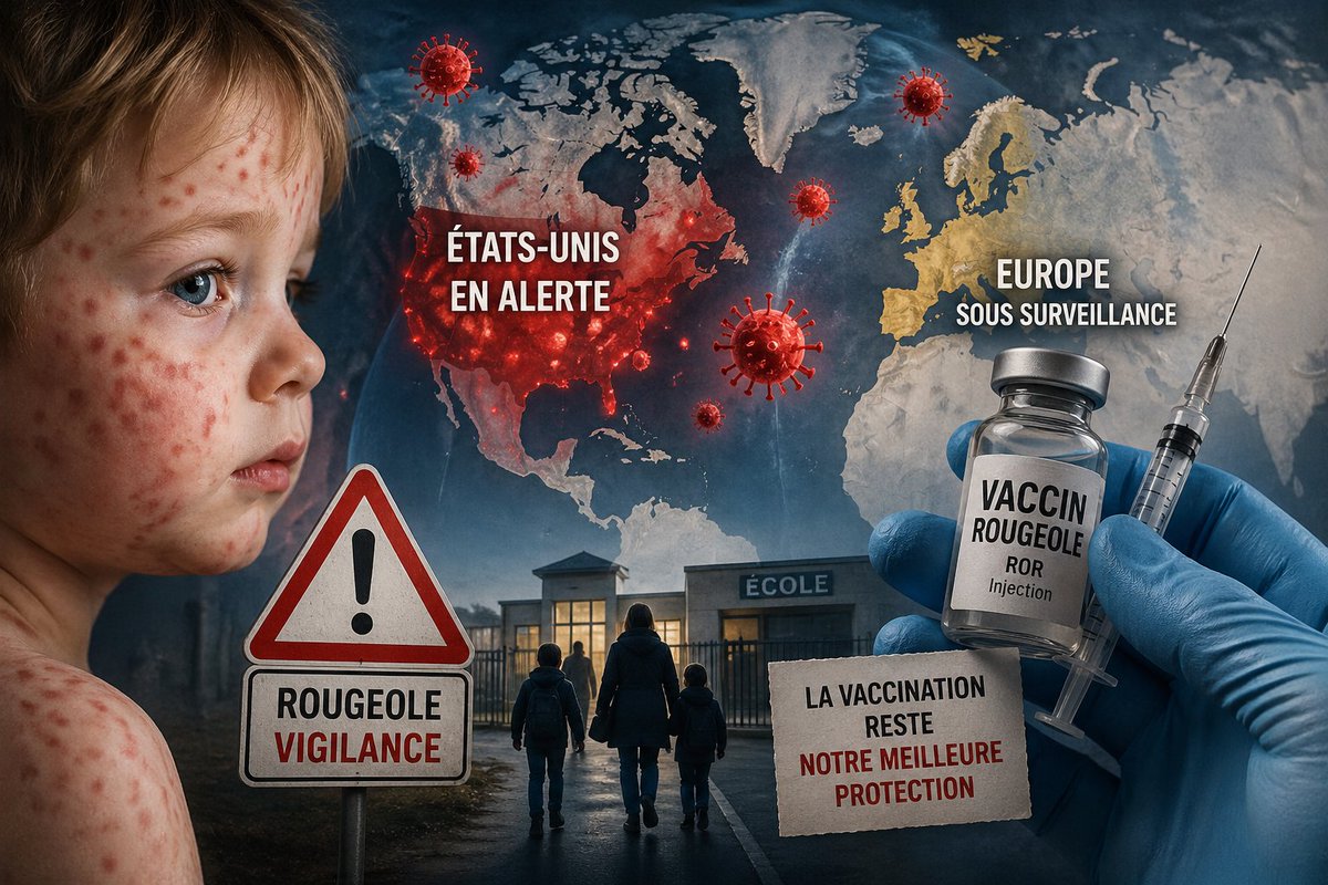 CatalanePresse's tweet image. 🚨 La rougeole fait son grand retour
🇺🇸 Explosion des cas aux États-Unis
🇪🇺 L’Europe sous tension… mais encore debout
💉 Quand la vaccination baisse, le virus fonce
⚠️ Une menace silencieuse qui revient

#Rougeole #Santé #Vaccination #Epidémie #France

catalanedepresse.fr/rougeole-laler…