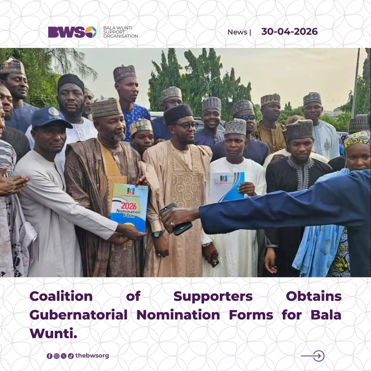 Bala Wunti Support Organisation tweet media