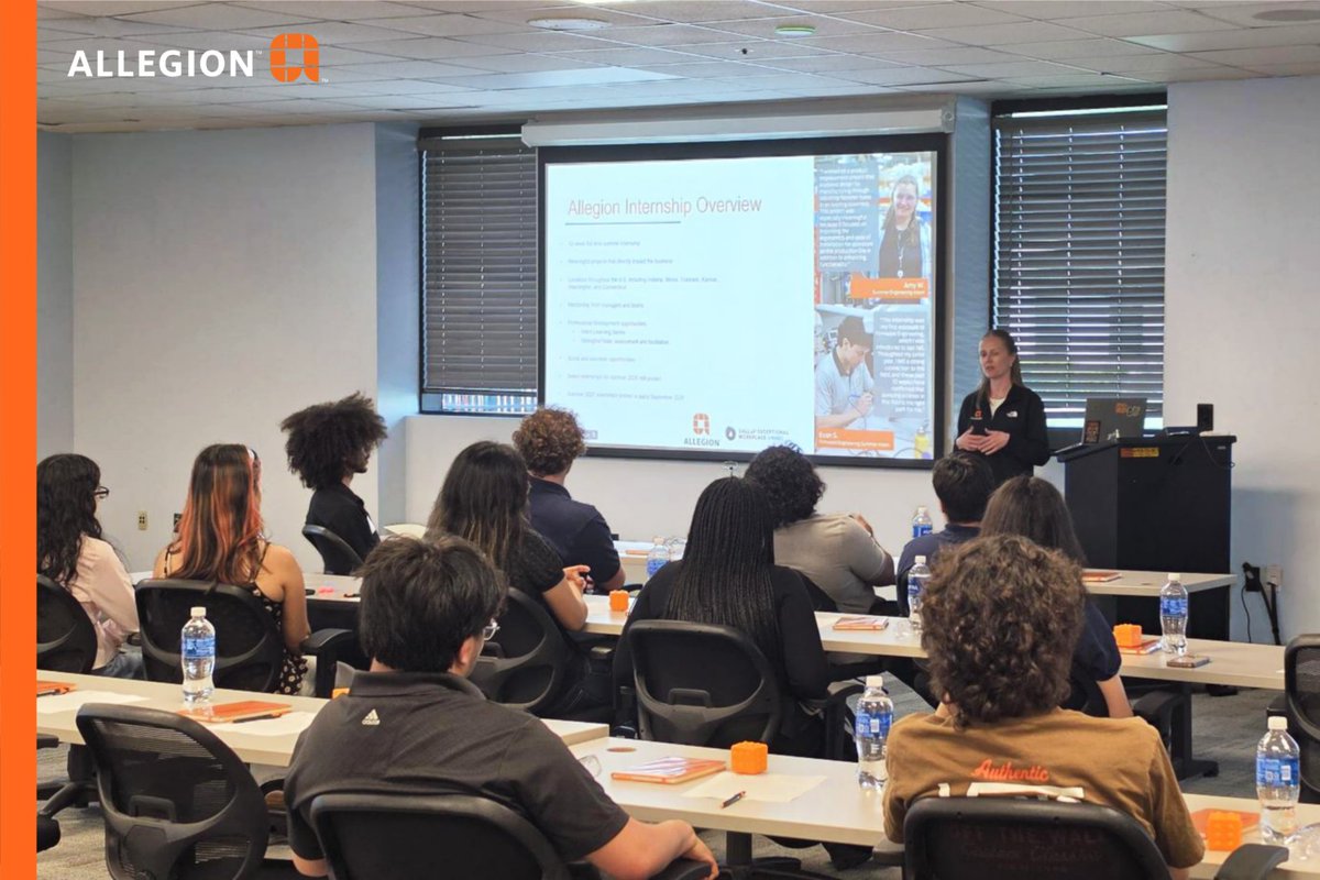 Allegion tweet media