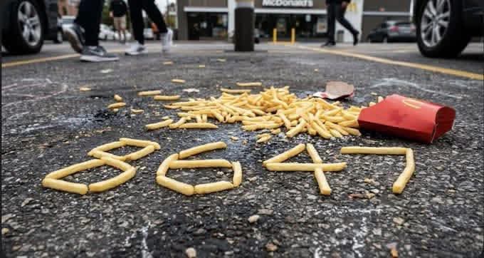 ARSKYLOVER's tweet image. ... Seen outside a McDonald's restaurant. The number 86 47 will go down in history!! .. AMERICA 🇺🇸 , 🌎🌍🌎... POST YOUR MOST CREATIVE! 87 47 MEME .. POST IT!  DON'T FORGET TO TAG TrumPEDO! ... MAKE HIM FLIP HIS TOUPEE ... BIGLY! 
 😆🤣😂🤣 #RT 

@OccupyDemocrats @ProjectLincoln