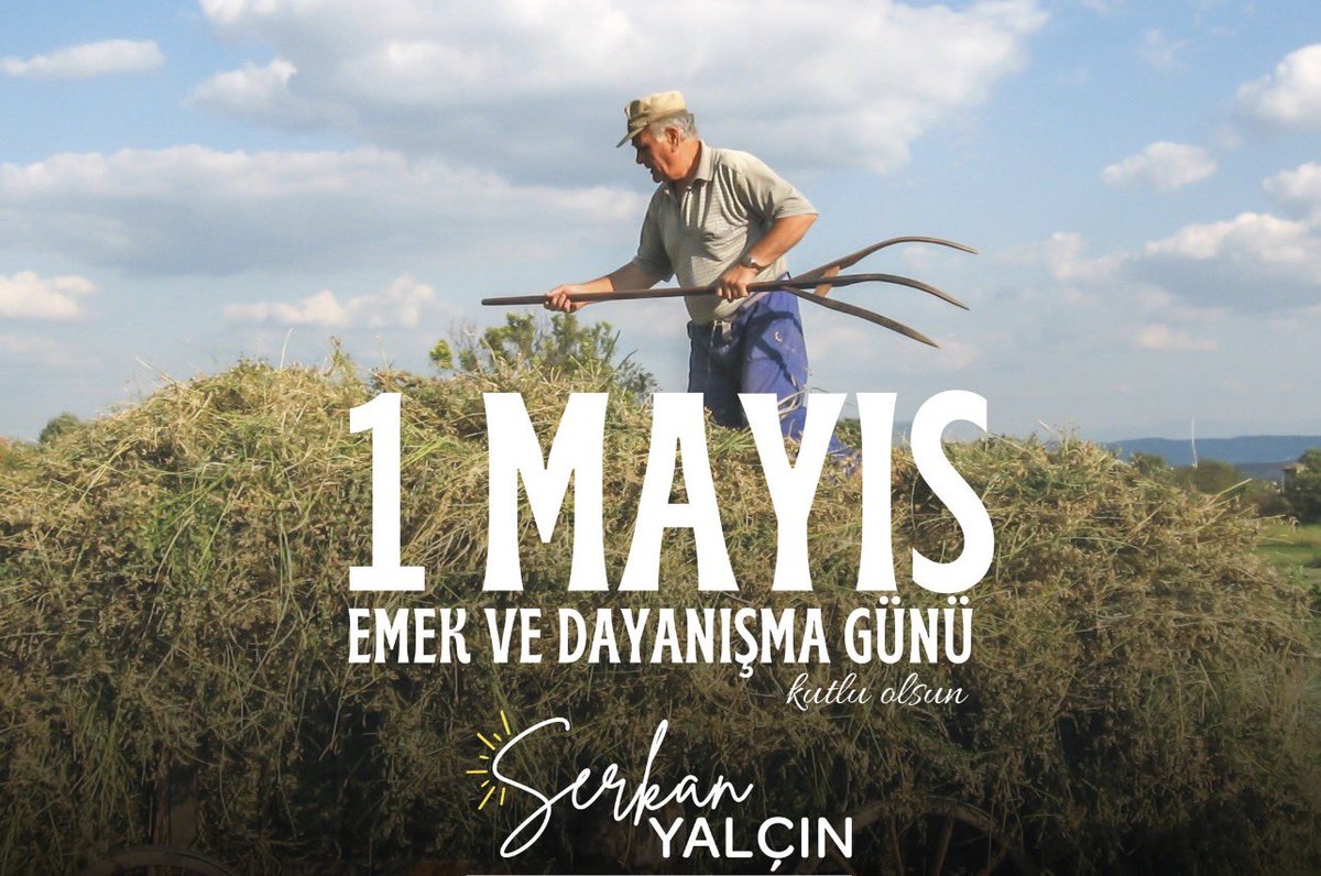 serkan_ylcin's tweet photo. 1 Mayıs Kutlu Olsun!

İşçilerimizin alın teri, toplumun temel direğidir. Daha adil, eşit ve güçlü yarınlar için birlik olmalı ve emeğin hakkı teslim edilmelidir! Tüm işçi ve emekçilerimizin 1 Mayıs Emek ve Dayanışma Günü kutlu olsun! https://t.co/qXKH5qM5m9