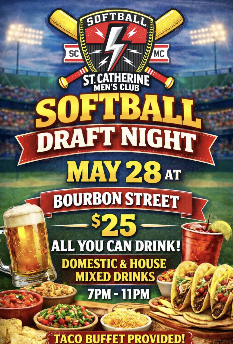 SCA_MensClub's tweet photo. Don’t forget to sign up for the draft! https://t.co/aP8dKMbiES