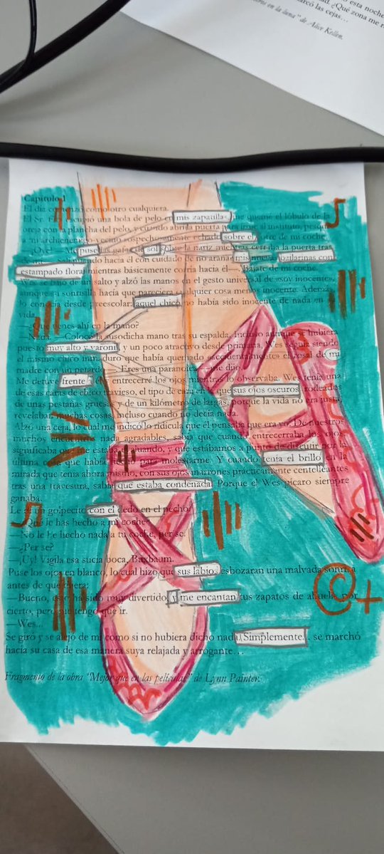 ABG_Correctores's tweet image. Tras leer un cuento procedimos a escribir un poema mediante el discurso narrativo del mismo texto. Para ello nos apropiamos del cuento, descubrimos palabras y emergió el poema.
Fue un placer leerlos.
Hasta pronto
#literatura #poesía #relatos #arte #arteyliteratura