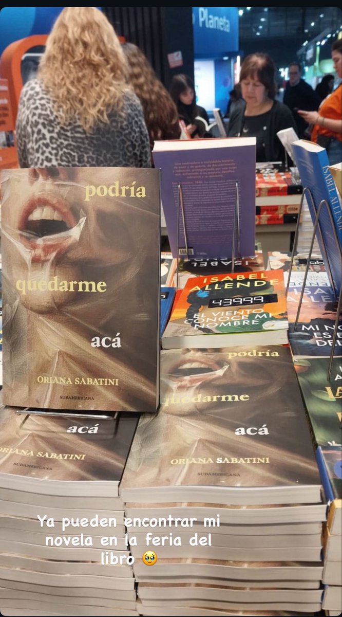 Ya está disponible la novela de Oriana en La Feria del Libro 2026