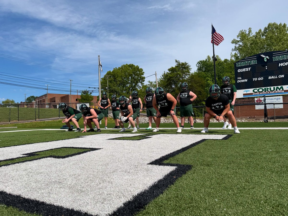 Carter HS Football tweet media