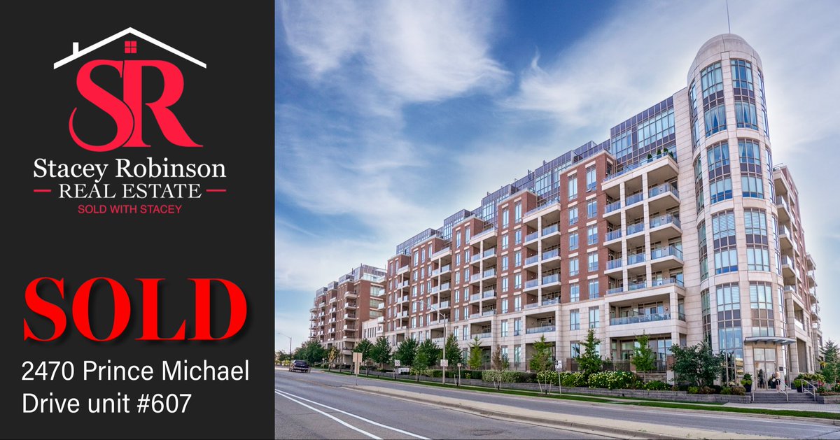 StaceyRealNews's tweet photo. #sold ‼️in Oakville’s Joshua Creek neighborhood!  This lovely 1+1 in the Emporium was sold from a happy seller to a happy buyer 😊

#realestate #realestateagent #staceyrobinson #condo #Oakvillecondo #oakvillerealestate #staceyrobinsonrealestate #realtor https://t.co/RpIpJ4Ue3L