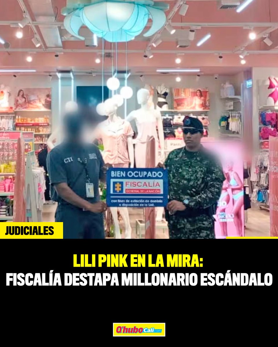 QhuboCali's tweet image. 🚨 Lili Pink en la mira: Fiscalía investiga presunto lavado por $730 mil millones y contrabando millonario. Más de 450 bienes ya fueron afectados.

👉 Más en qhubocali.com

#LiliPink #Colombia #Noticias #Fiscalía #QhuboCali