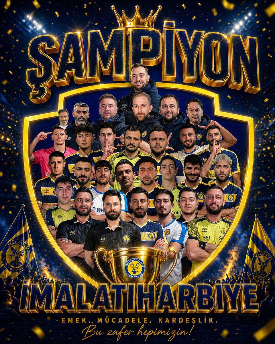 BekarEviTD's tweet photo. Ankara ruhuyla mücadele ederek Süper Amatör Lig’e yükselen 1910 İmalat-ı Harbiye Spor Kulübü’nü gönülden tebrik eder, Süper Amatör Lig’de başarılarının devamını dileriz. https://t.co/rXpXyNmPE4