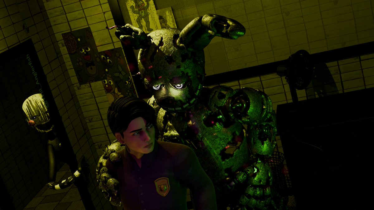 Will_Anglerfish's tweet image. "Now I'm all alone
Fighting monsters in the dark
I wish that I could live
But I fear I've gone too far"

Springtrap and Michael (say Hi to Puppet too) 🦊🐇
Please dont repost without credits ♡
#Springtrap #fnaf #Michaelafton #fnaf3D #art #fnafart