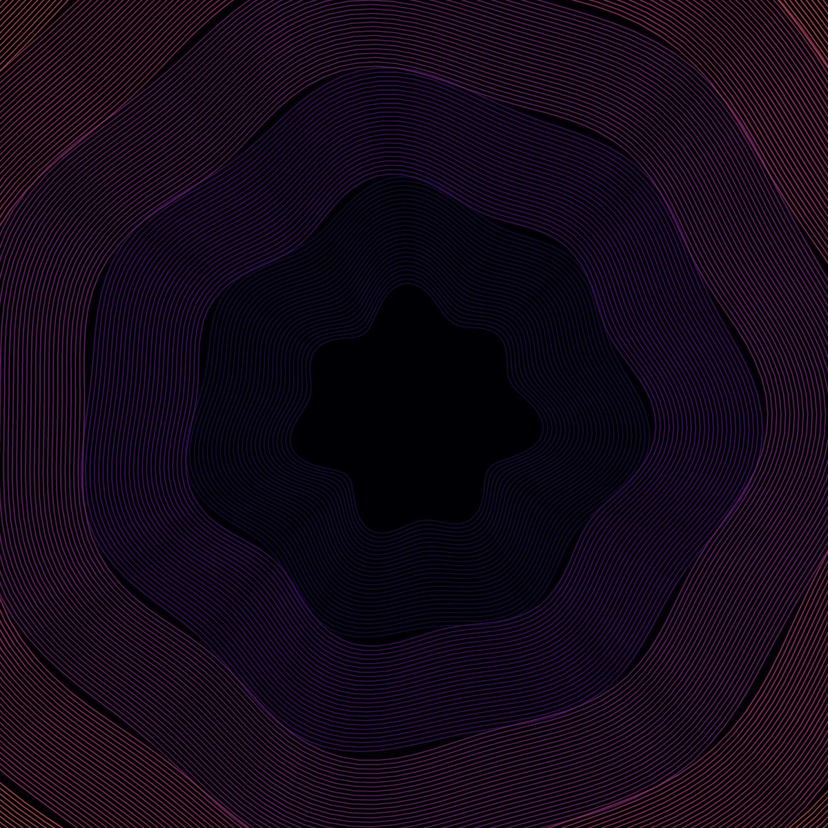 VeluxCreative's tweet image. Magma — heat map contour lines radiating outward in volcanic color. #generativeart #abstractart #digitalart #algorithmicart #creativecoding