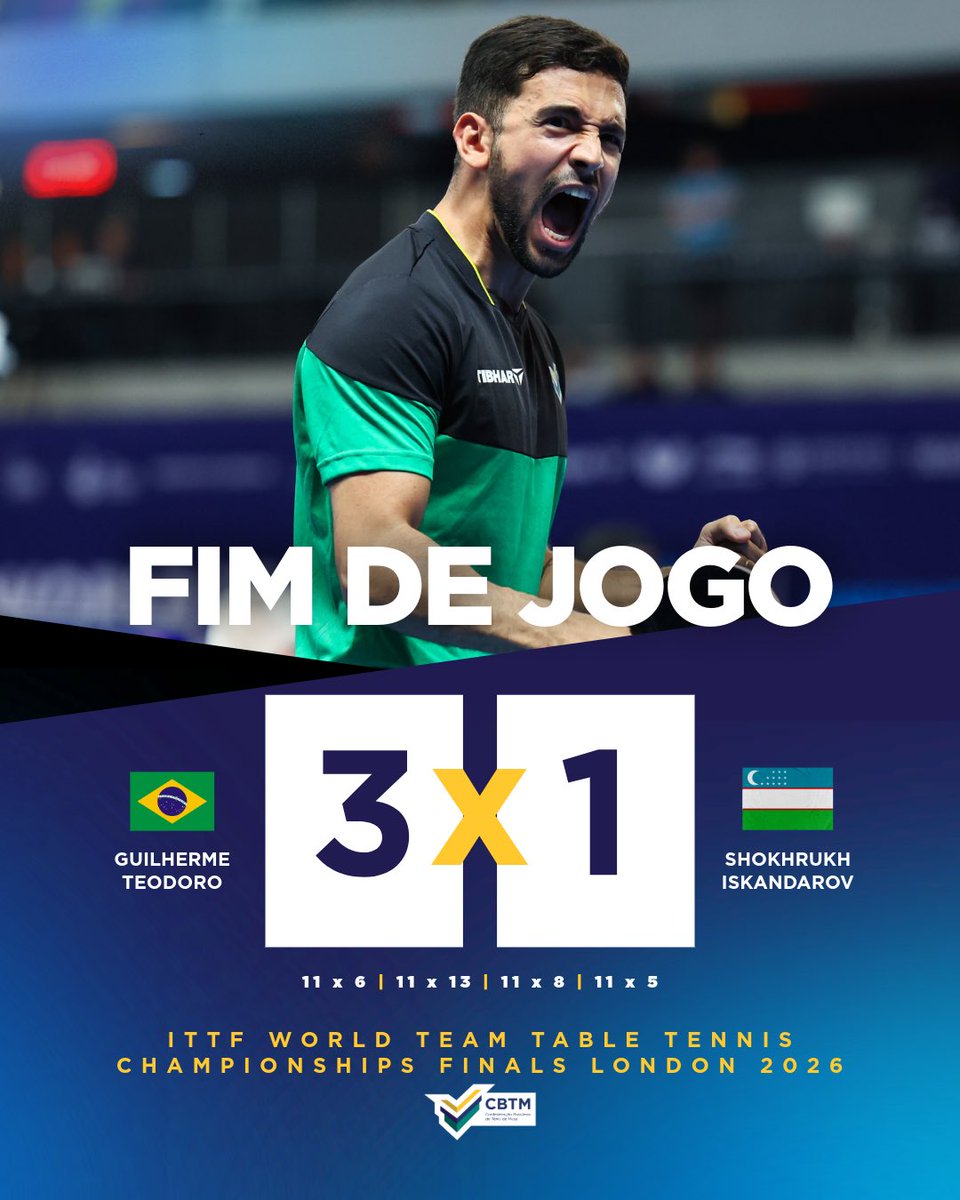Tênis de Mesa do Brasil tweet media