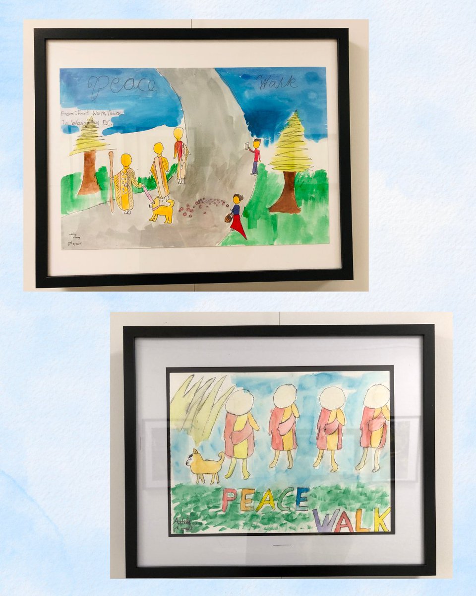 buddhismforkids's tweet photo. Though these physical journeys have concluded, the practice of mindfulness remains. These young artists remind us that peace isn't just an event—it is a continuous path we choose to walk every day, one step at a time, wherever we are in the world. https://t.co/92tJRHzSwi