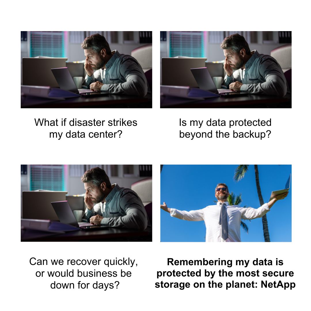 NetApp tweet media