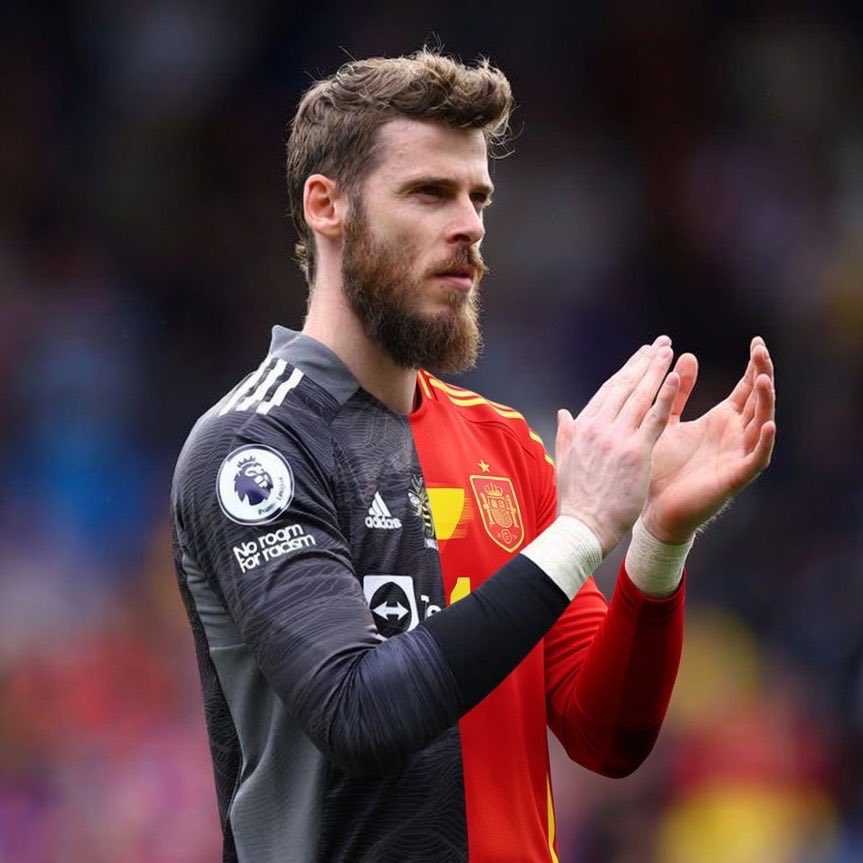 ManUtdInPidgin's tweet photo. Juan Mata and David de Gea excluded, name a Spain player wey play for Manchester United.

Impossible https://t.co/4ClNamnp49