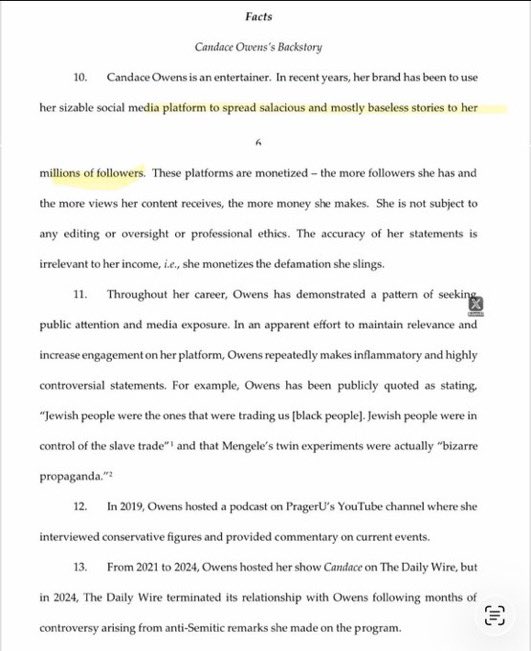 JonahTanks's tweet image. 🚨 #BREAKING: Candace Owens SLAMMED with defamation lawsuit — accused of fabricating a wild conspiracy that Brian Harpole helped assassinate Charlie Kirk.
Pattern of smears exposed. Real patriots choose TRUTH over clicks. 🇺🇸⚖️
#MAGA #JusticeForKirk