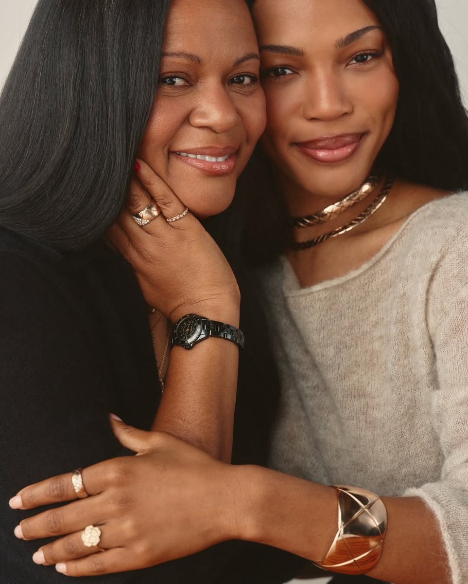 Quen and her mother Ms. Danita for CHANEL Fine Jewelry