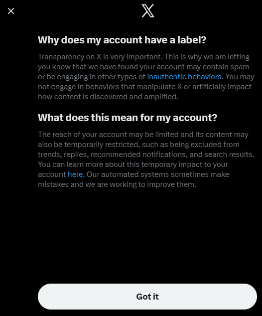Seriously? I’m being flagged for 'inauthentic behavior' just for vibing with cat GIFs?
Since when is saying 'Oiiaoiia' a crime? <a href="/elonmusk/">Elon Musk</a> @XSupport @safety, please free my account! Also, get ready for the actual bots and scammers to reply to this post immediately... 🤖
