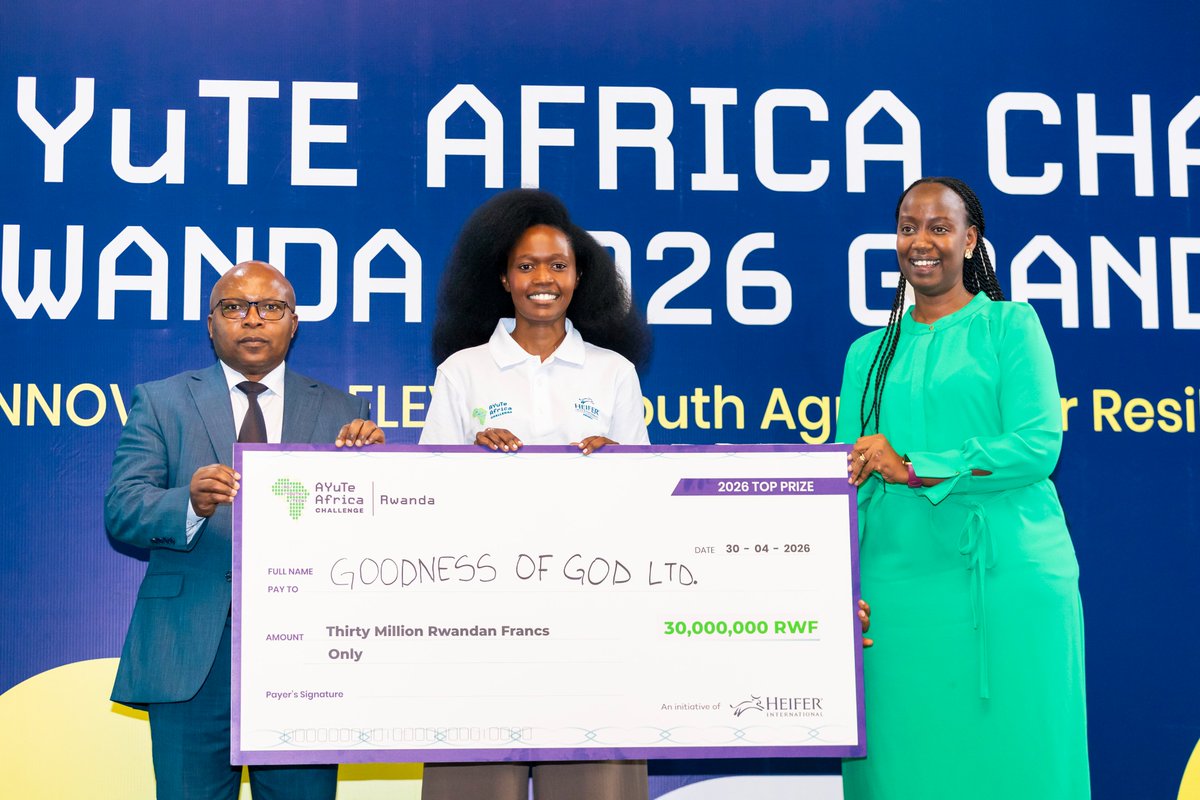 Rwanda Youth In Agribusiness Forum tweet media