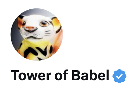 Tower of Babel tweet media