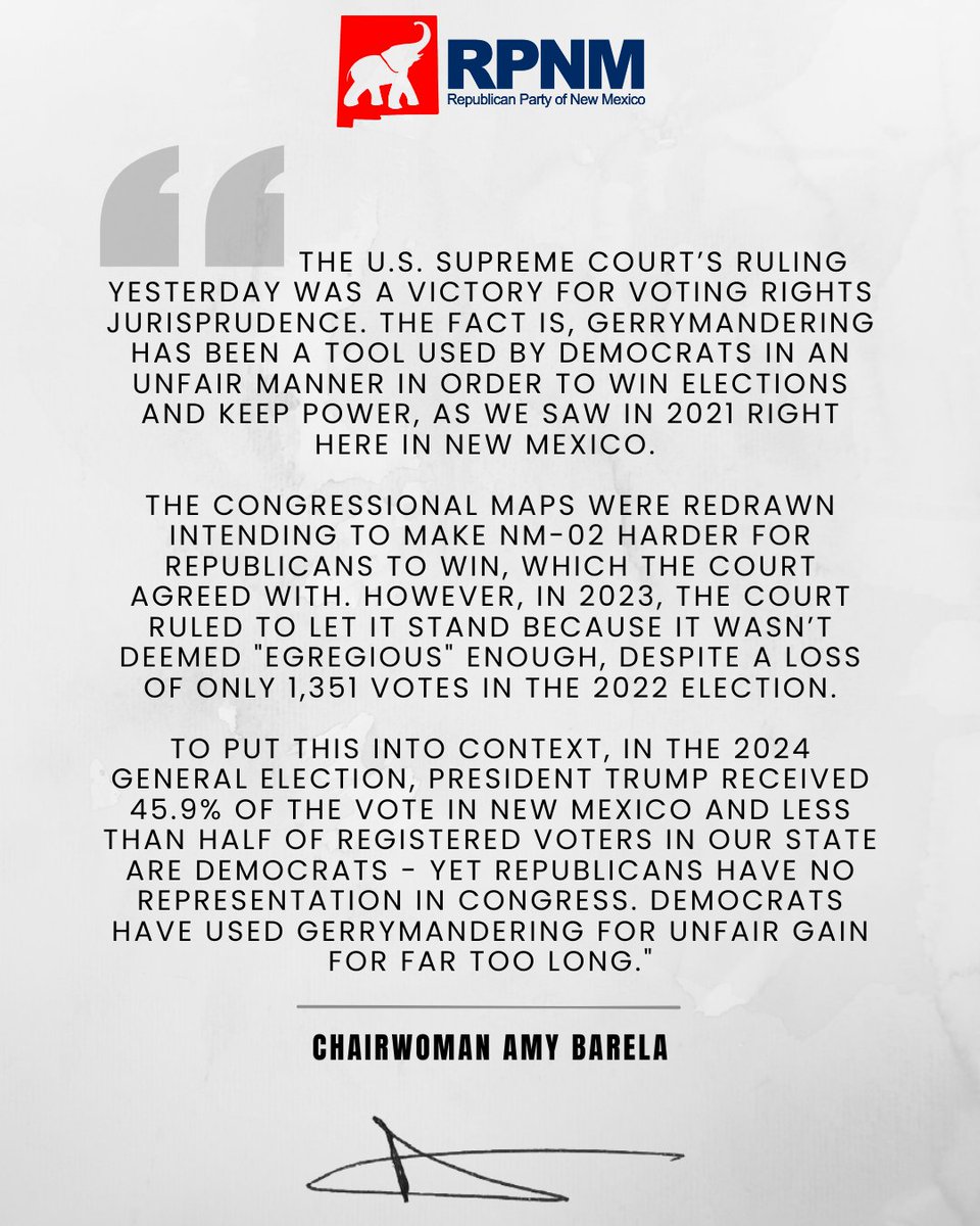 Republican Party of New Mexico tweet media