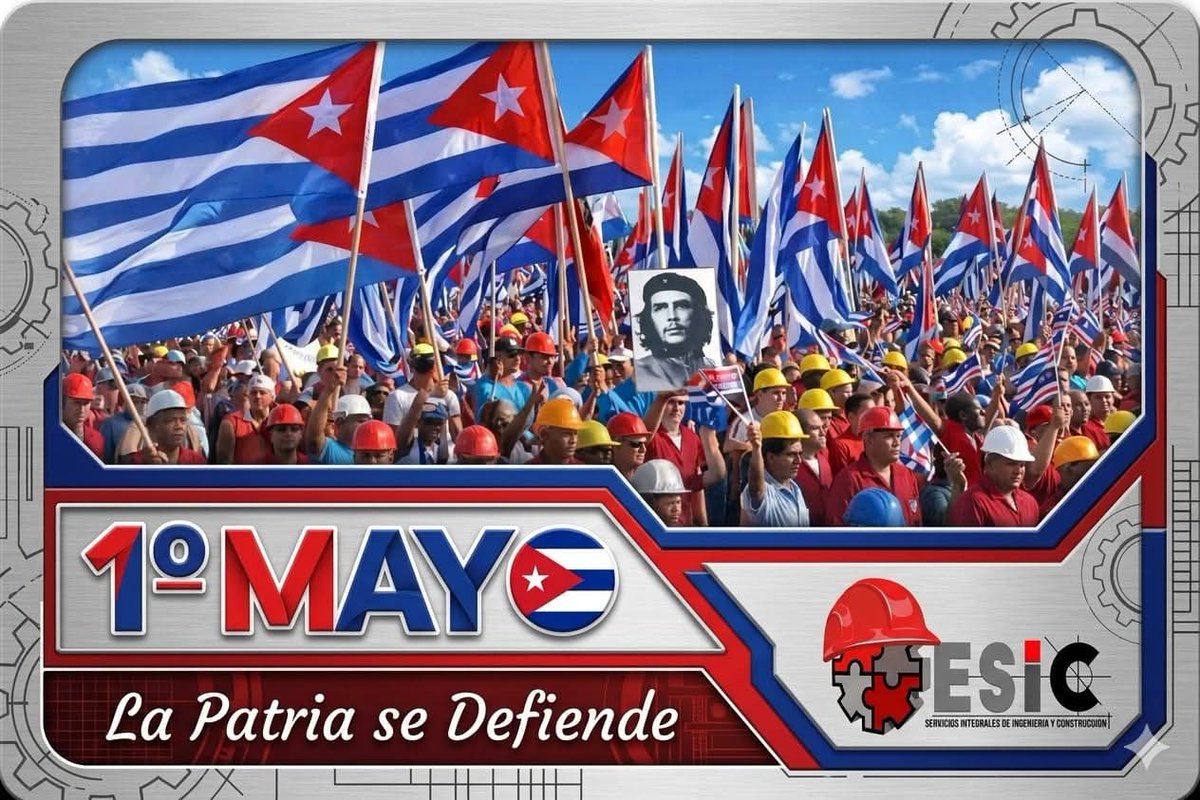 Por un #PrimeroMayo  de unidad y victoria porque a la #PatriaSeDefiende  todos presentes a demostrar porqué somos un pueblo en Revolución.