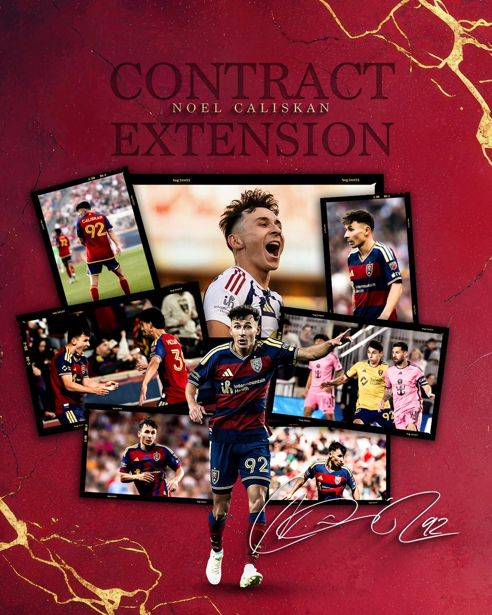 realsaltlake's tweet photo. his career in claret &amp; cobalt continues 🤩

In English: https://t.co/pwIuDQg4ID
En Español: https://t.co/Z2ZjyOo6OI https://t.co/WPtQY9Je9s